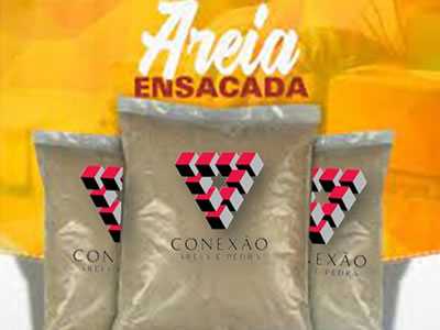 Areia ensacada