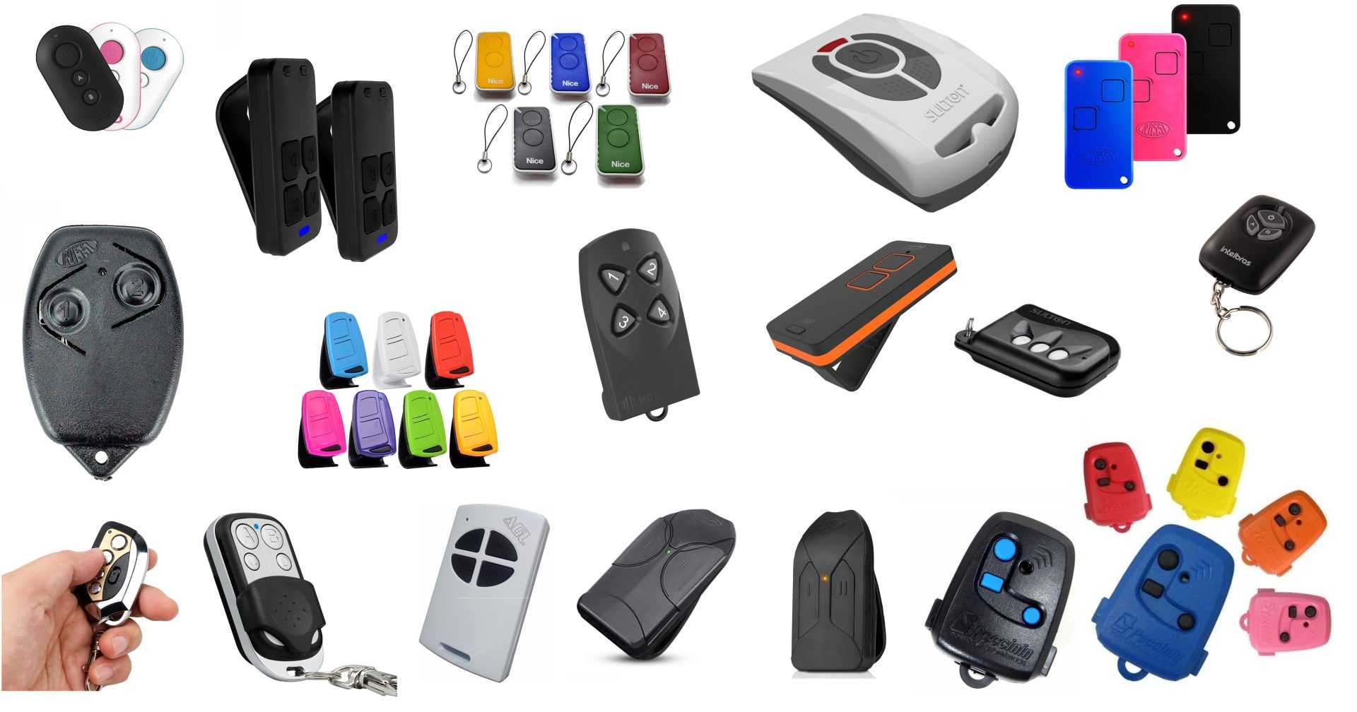 Controle remoto para portão eletrônico